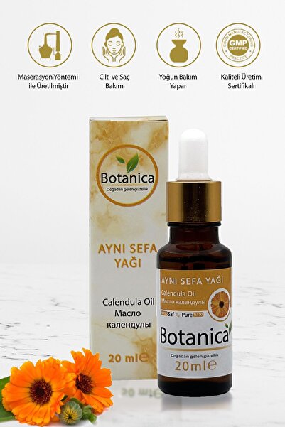 botanica زيت آذريون أوفيسيناليس - 20 مل للعناية بالشعر والبشرة