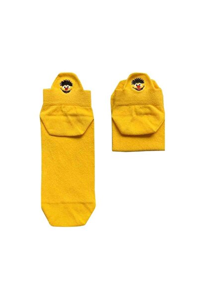 Socks Stations Унисекс чорапи с цветен мотив и бродерия „Сезам Стрийт“ в кутия от 6 броя