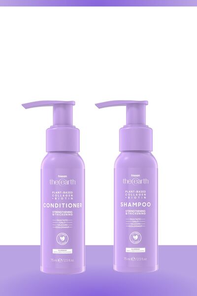 Tresan The Earth Plant Based Collagen +biotin Şampuan 75 Ml + Saç Kremi 75 Ml