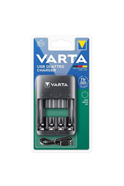 Varta 57652 Usb Quattro Pil Şarj Cihazı (AA-AAA)