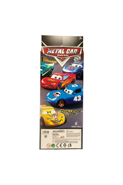 OYUNCAK STORE 6 Parça Metal Araba Seti