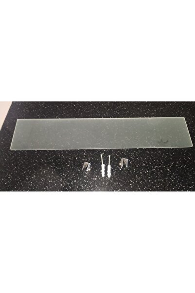 Fizzy Banyo ve WC Ayna Etejeri (Beyaz Satina Cam )