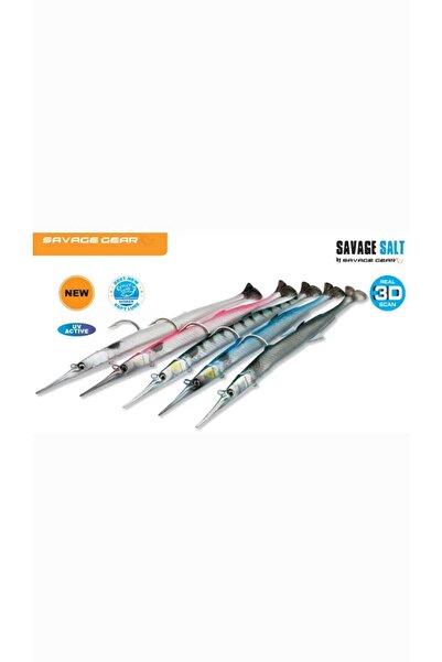 Savage Gear NEEDLEFISH PULSETAIL 2+1 14CM 12GR PINK SILVER
