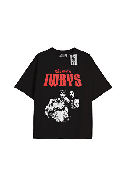 Adrift Tricou Code Presss unisex negru Iwbys Band Maneskin359720tt