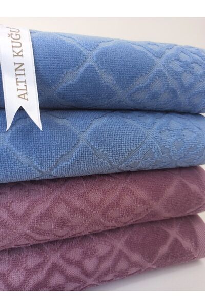 Özdilek Плитка Рушник - 4 штуки - Синій Мурдум