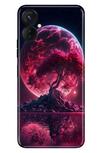 omix X3 Uyumlu Kılıf Resimli Desenli Silikon Red World