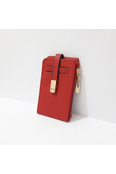 renkli çiçekler Жіночий гаманець 14x8 см Зручний прямокутний жіночий гаманець