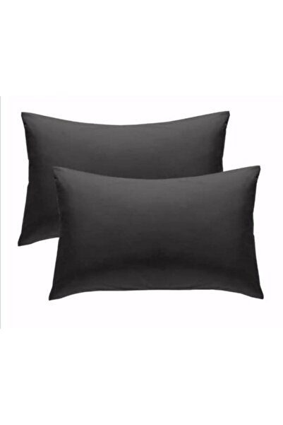 GULDESIGN Μονόκλινο 2 τεμάχια Μαξιλαροθήκες Μαύρες