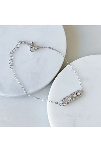 CHARMLUCKY Steel Mer Bracelet - Comfortable Cut