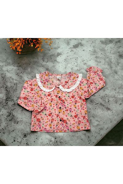 CRAX Patterned girl's shirt monthly