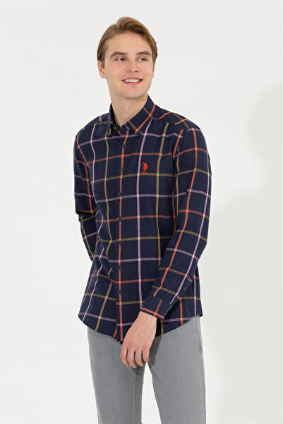 U.S. Polo Assn. U.S. POLO ERKEK REGULARFİT KIŞLIK GÖMLEK G081SZ004.000.1461535 RC-TERU