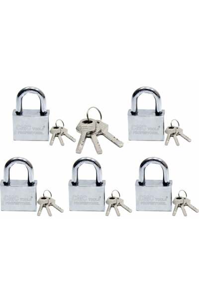 CMC Master Çelik Asma Kilit Seti 60 Mm 3' Lü Set