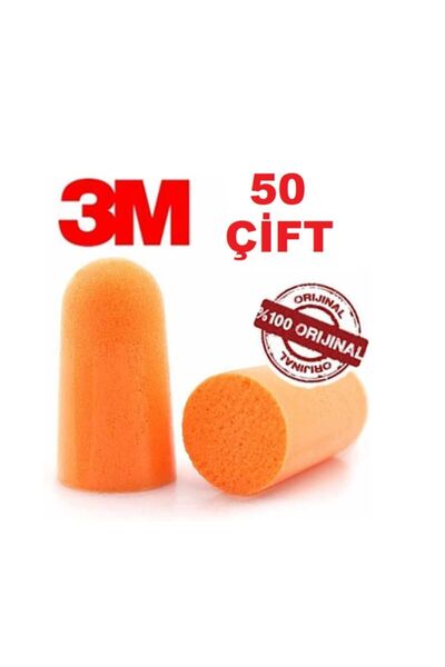 3M 1100 Kulak Tıkacı 50 Çift