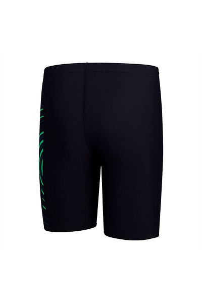 SPEEDO ملابس سباحة للأولاد باللون الأزرق الداكن/الأخضر