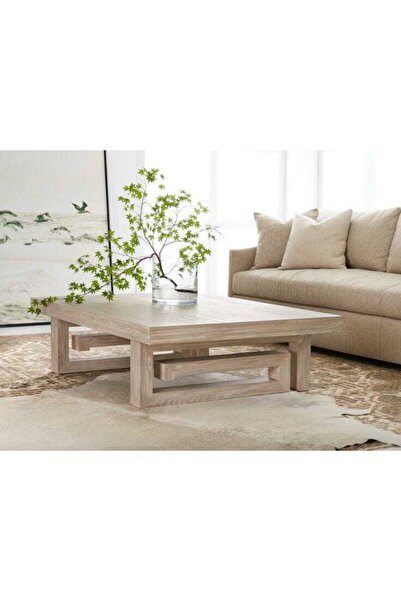 Latanwood Iselin Ahşap Orta Sehpa