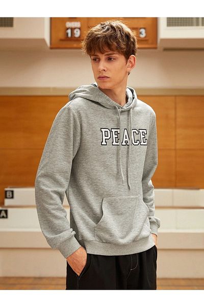 DAXİS Sportwear Company Φούτερ με στάμπα με κουκούλα
