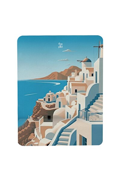 Flipped Santorini Bilek Destekli Mousepad