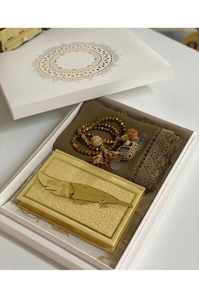 çeyizlik setim Seccade Seti Kuranı Kerimli