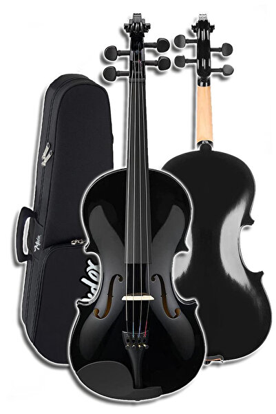 Midex Outlet Ürünü OUT-H4BK Full Siyah 4/4 Keman