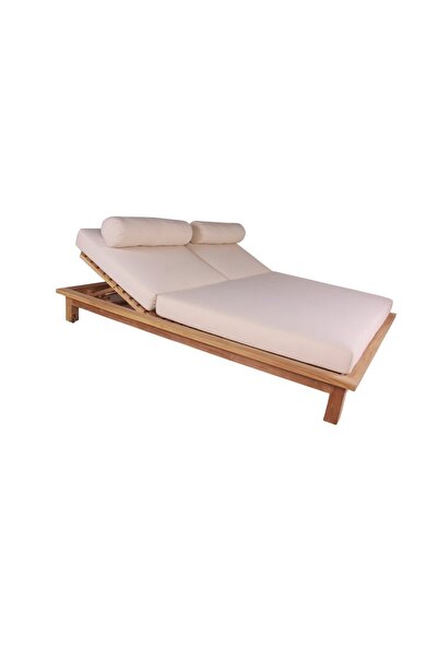 Latanwood Brood Ahşap Şezlong