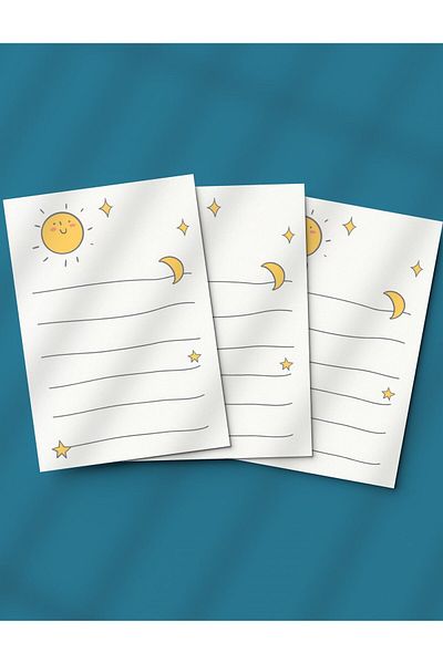 Grdall 3 قطع من لوحة مذكرة صغيرة مقاس A6 - لوحة ملاحظات، لوحة مذكرة، قائمة المهام، مخطط، قائمة المهام