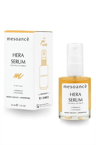 Mesoance Hera Under Eye Serum - Niacinamide and Caffeine Wrinkles, 30 ml