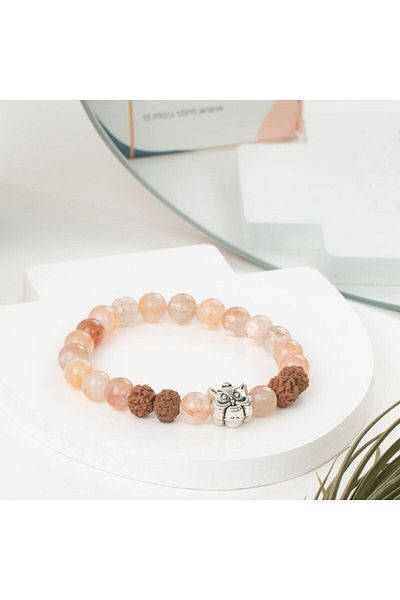 Mitr Sun Stone Motivational Natural Stone Bracelet