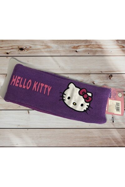 Hello Kitty Lila Hello Kıtty Triko Çocuk Saç Bandanası
