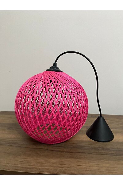 afralya home jüt Ip Avize, küre sarkıt, top avize, sarkıt, jüt top küre lambader başlığı, duy dahil