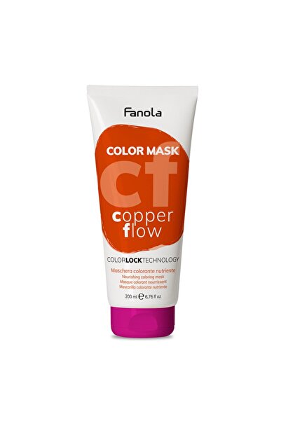Fanola Color Mask Renklendirici Maske 200ml  Flow (BAKIR AKIMI)