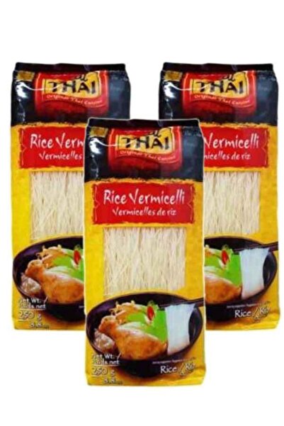 Real Thai Pirinç Şehriyesi 250g Rice Vermicelli Adet 3