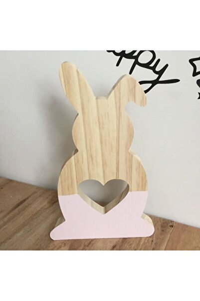 afralya home Dekoratif ahşap çocuk odası paskalya tavşanı, dekoratif bebek od...