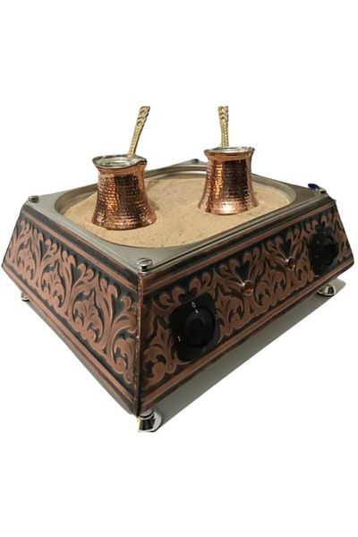 KUTLU TİCARET Copper Sand Coffee Machine