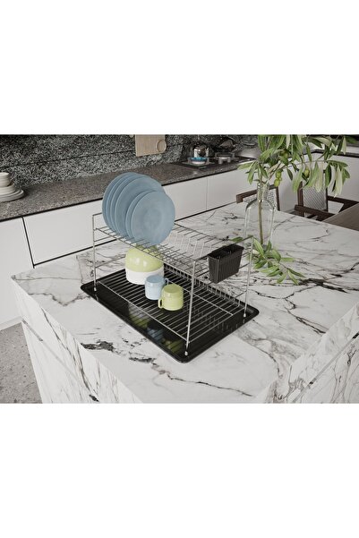 SUNTEL BANYO MUTFAK AKSESUARLARI Suntel iki katlı tabaklık