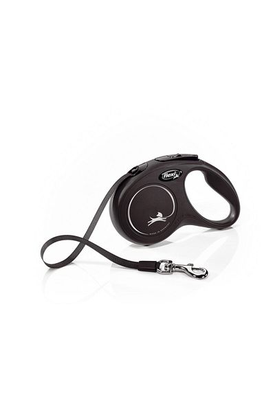 Flexi With Black Automatic Extension Strip - Extra Small New Classic 3m XS