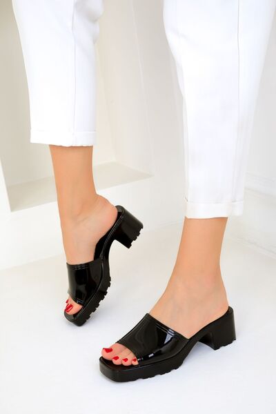 SOHO Women's Black Slippers 19247 - Comfortable and Stylish