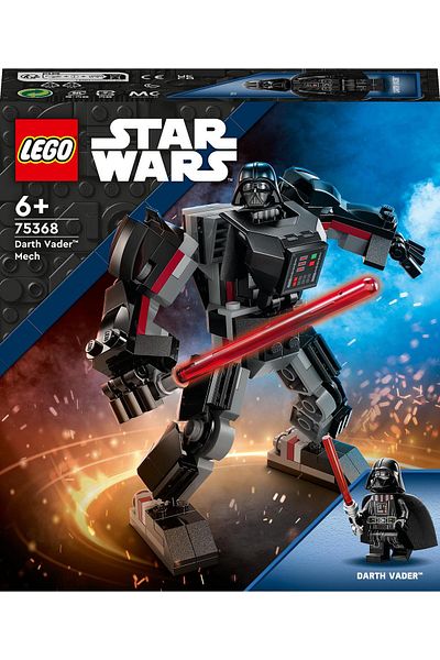 LEGO Star Wars Darth Vader Robot 75368 Toy Building Set (139 Pieces)