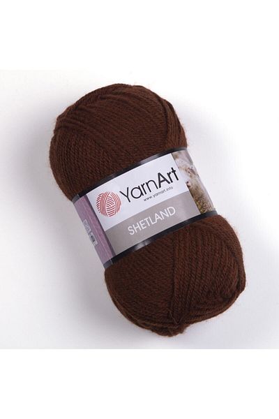 Yarnart Shetland - Tigla de frânghie tricotată manual-520