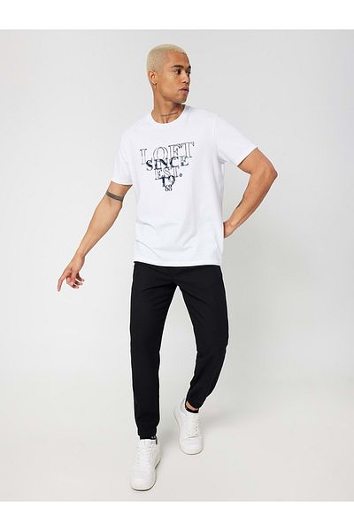 Loft Men's Black Trousers LF2029015 - 34 ST07492