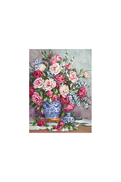 Bursa İpek LUCA-S ARTGOBLEN BASKISIZ KANAVİÇE KİTİ B605