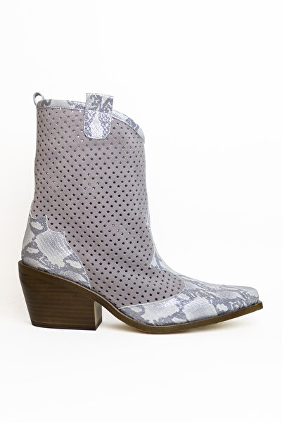 Elile Shoes Hakiki Deri 35-36-41-42 Numara Western Yazlık Kadın Bot