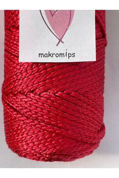 Makromİps 100 gr 1.5 mm Premium Polyester Macrame Thread - Water Basket Bag, Hob Multi-Purpose Hand Knitted Thread