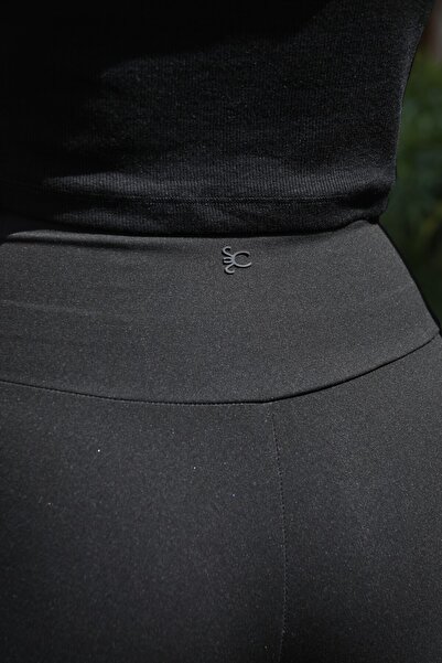 Whitefin Black Long Legging