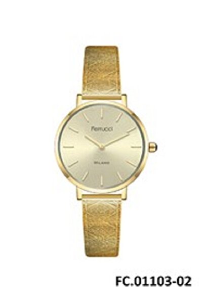 Ferrucci FERRUCCİ FC 0224 01103M.02 HASIR KORDON KADIN KOL SAATİ