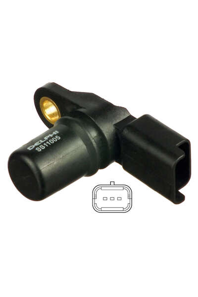 DELPHİ Cam Shaft Sensor Clio Kango Megan Logan Sandero 550134 Compatible