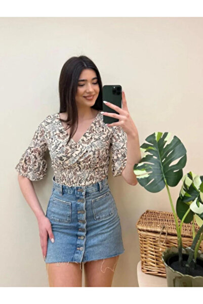 DENİZLİFE Etnik Desen Özel Tasarım Crop