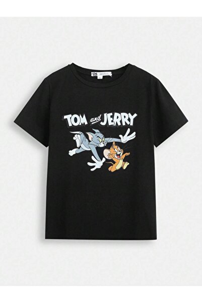 MAGORS Dětské tričko se vzorem TOM a JERRY