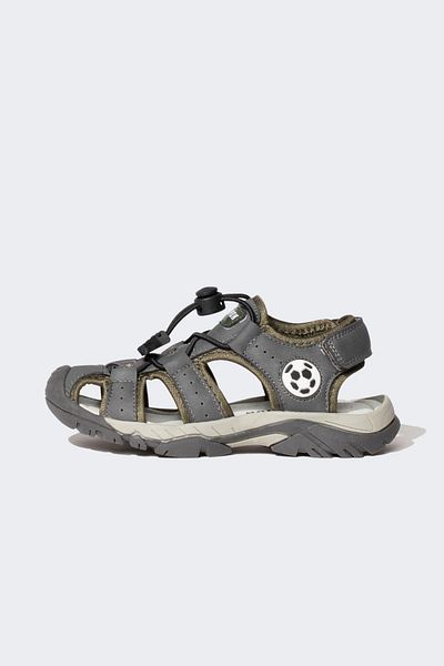 DeFacto Boys' Velcro Sandals with Serrated Sole B8776A824Sm