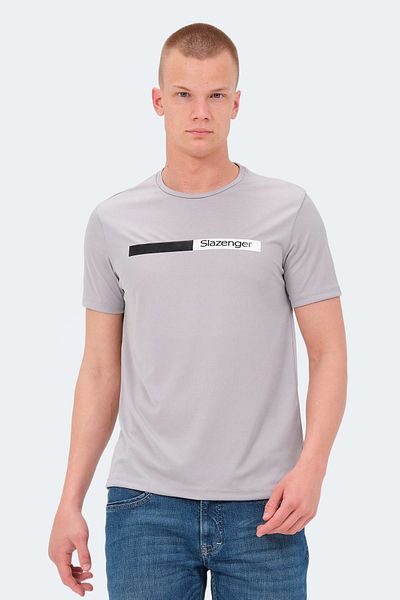 Slazenger Ανδρικό γκρι μπλουζάκι NELS