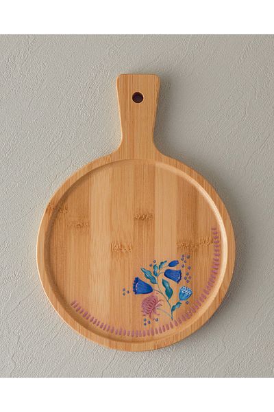 English Home Colorful Bamboo Presentation Board - Carnical Posy